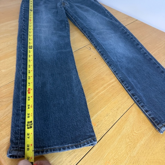 Levis 501 Straight Leg Button Denim Jeans Men's Size 33Wx30L  Blue - Picture 9 of 9
